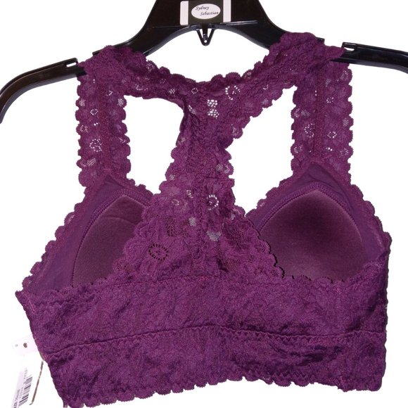 MAE Purple Lace Bra Bralette Size U. S. Small NWT - Picture 2 of 3